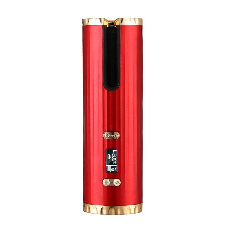 Wireless Portable Rotating Hair Curler